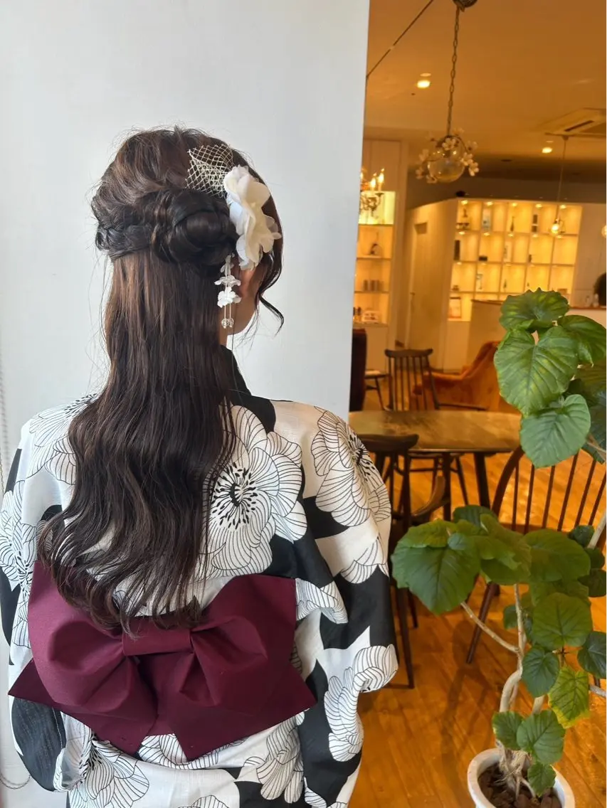 ロング sanaha🎀 カラーモデルのヘアスタイル