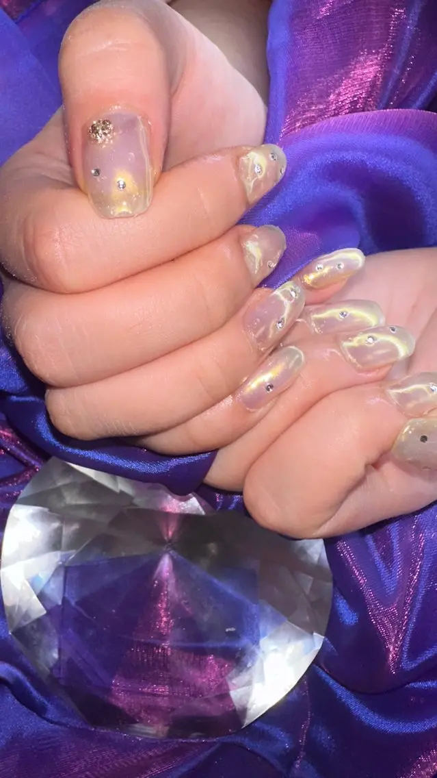 ショート イエローカラー ハンドネイル YOKOSUKA NAILS💅✨のネイルデザイン