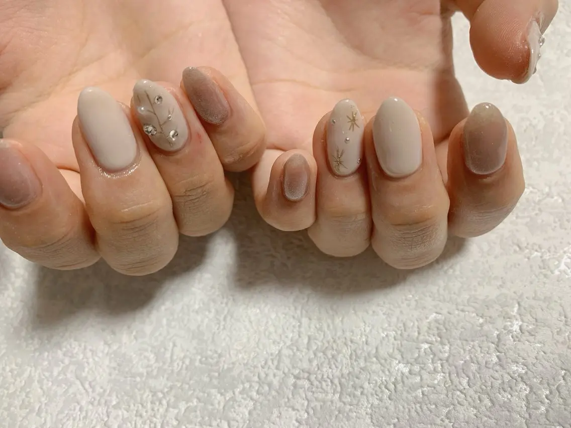 ネイル ジェルネイル 韓国ネイル メンズネイル パラジェル ブライダルネイル kiki nail たまプラーザのネイルデザイン