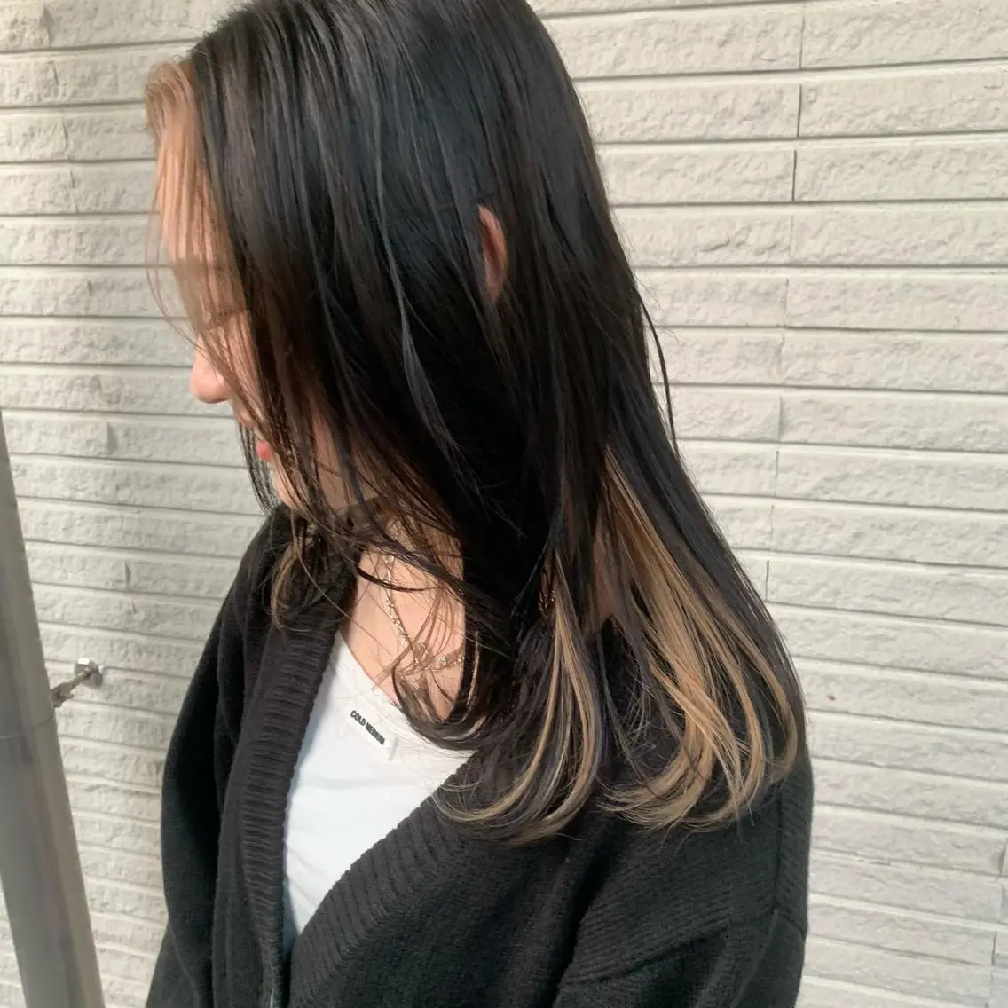 セミロング カラー ミストバング  フェイスフレーミング BAROQUE gotou 🌙のヘアスタイル
