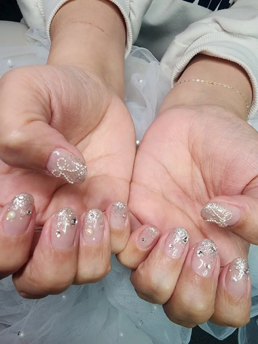 ネイル ハンドネイル eightyfour nail💚白石のネイルデザイン