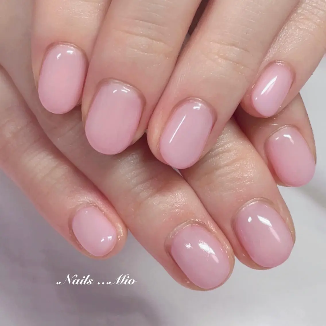ネイル ワンカラーネイル .Nails Mio 赤羽西ネイルサロンのネイルデザイン