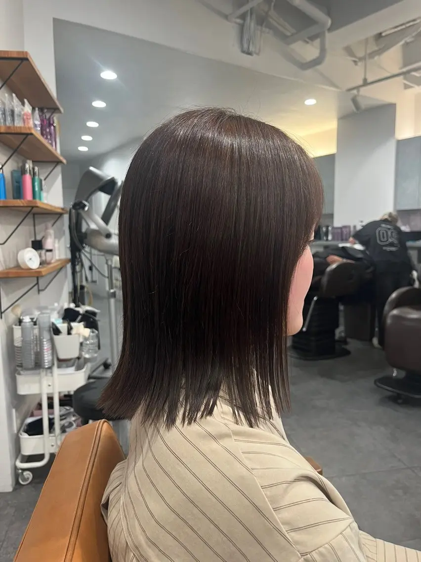 ミディアム カット SHIAN 橋本店 吉田 詩穂のヘアスタイル