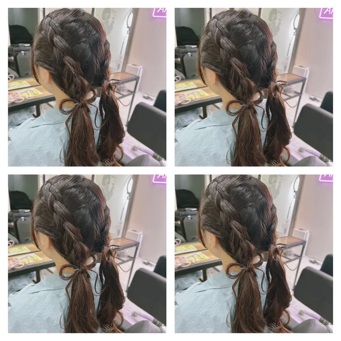 セミロング ヘアアレンジ カット トリートメント ヘアセット 🎀推し活ヘアー🎀 Yuuna🐰💖のヘアスタイル