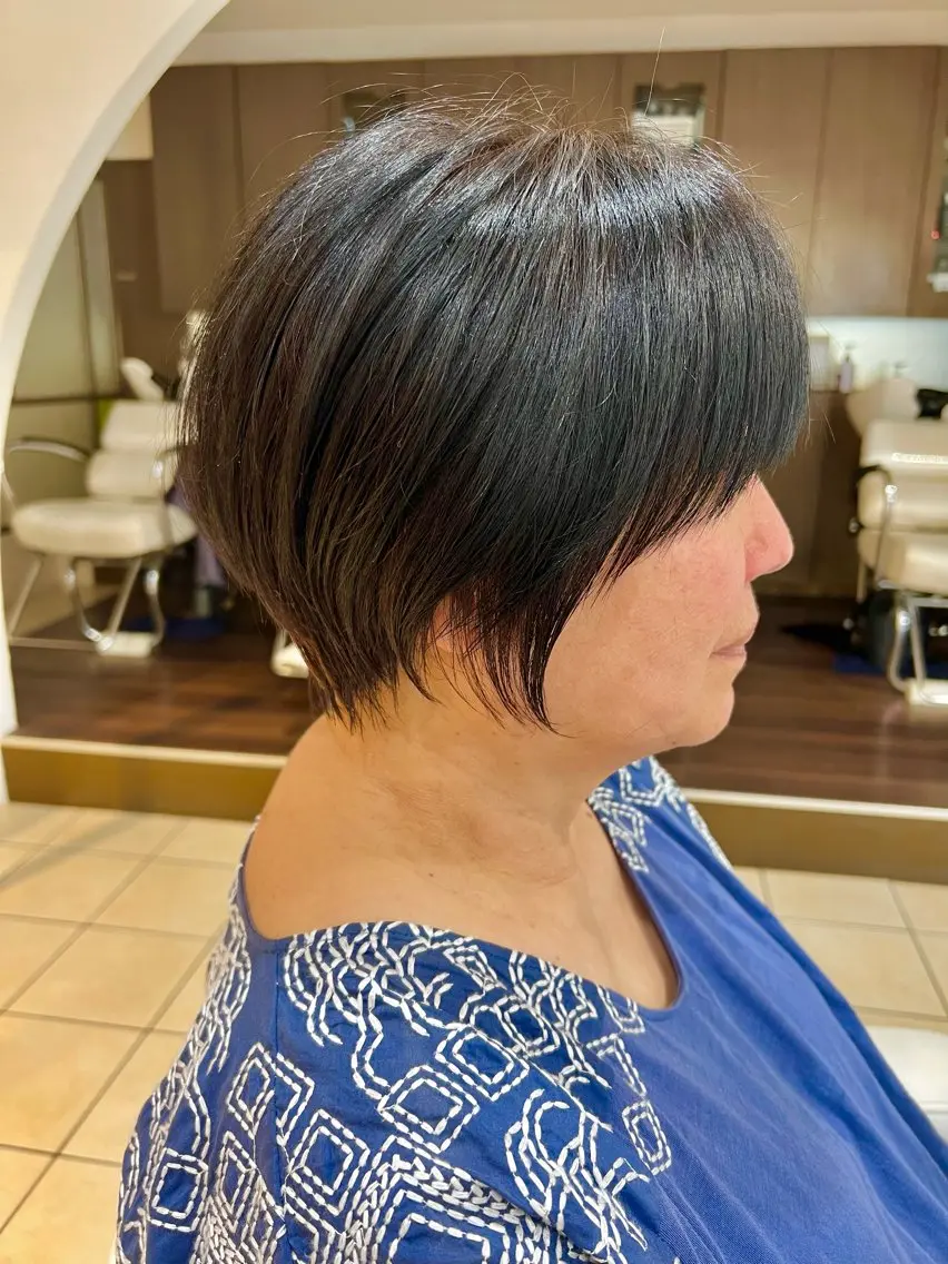 ショート ショートヘア カット 中田  翔のヘアスタイル