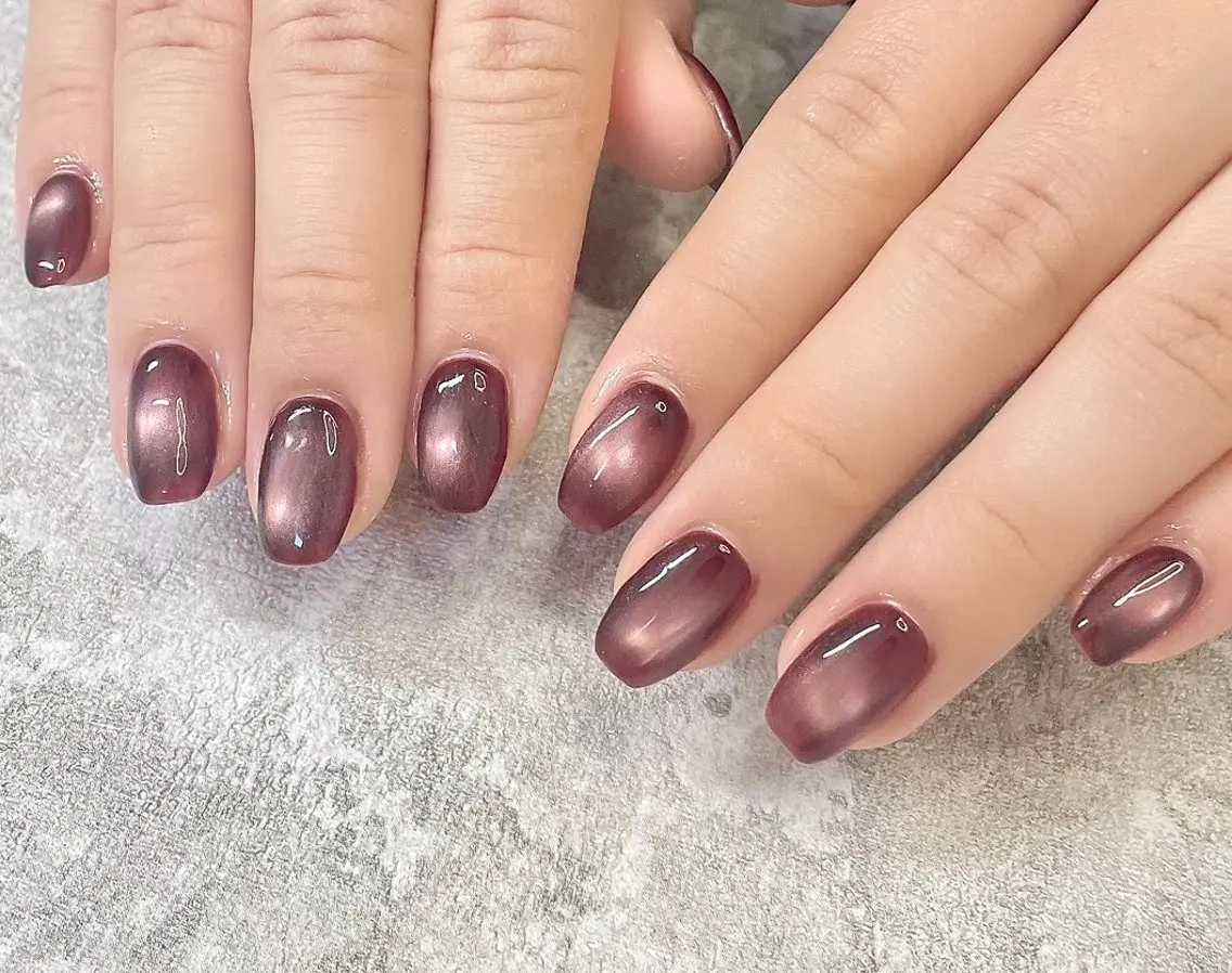 ネイル マグネットネイル Lowé nailのネイルデザイン