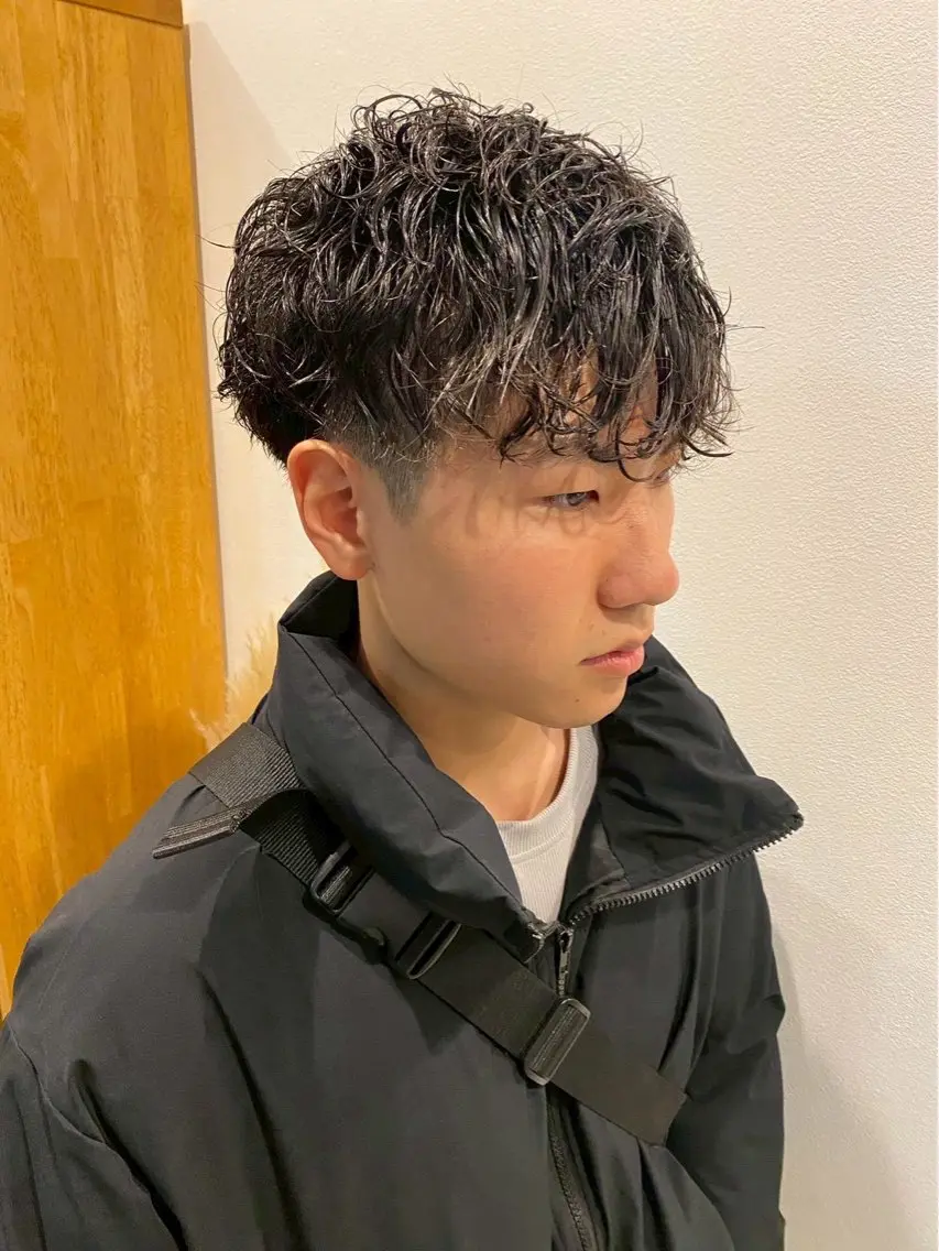 ショート カット 【本陣】カット モデル/朝岡 慧のヘアスタイル