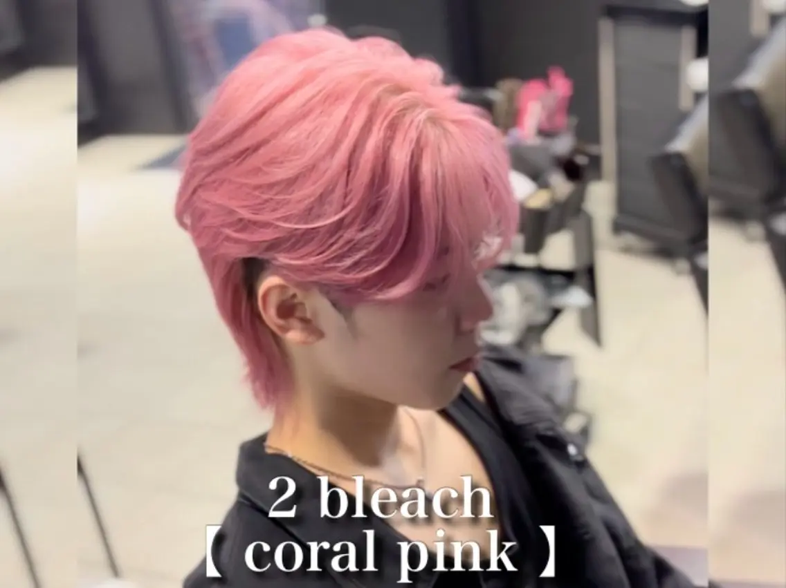 ミディアム カラー メンズ カット ヘアカラー メンズカラー支持率 No.1【心斎橋】のヘアスタイル
