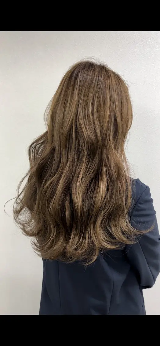 ロング カラー mai/ merry 寺田町のヘアスタイル