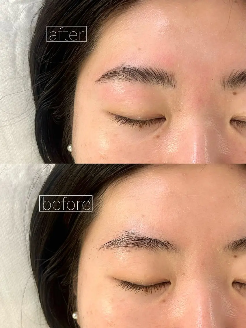 アイブロウ ハリウッドブロウリフト 吉祥寺kasumi 🌛eye/browのマツエク・マツパデザイン
