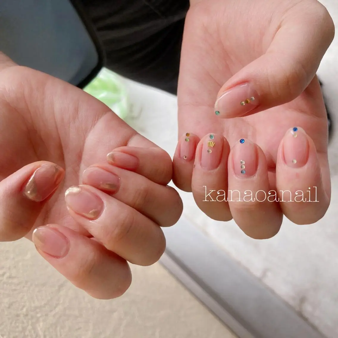 ネイル 地爪育成💅 kanaoanailのネイルデザイン