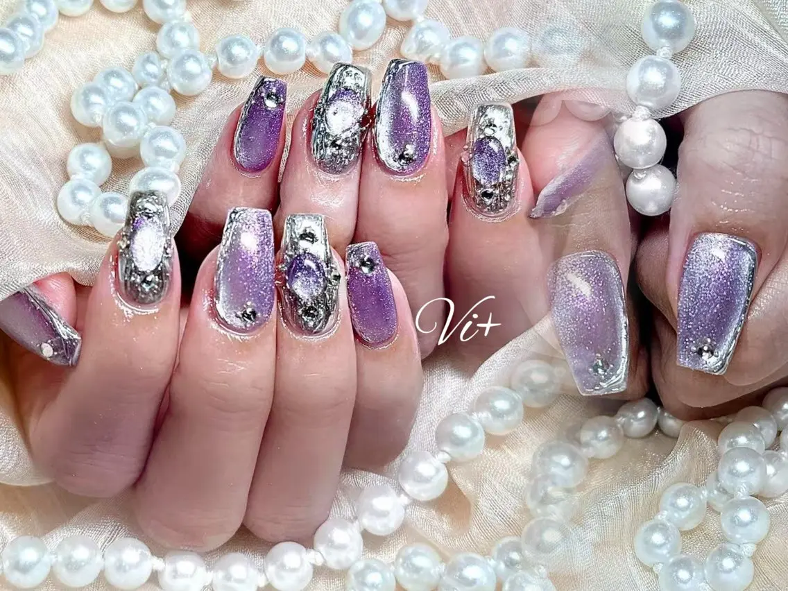 ネイル ハンドネイル ✨Nailsalon Vi+✨のネイルデザイン