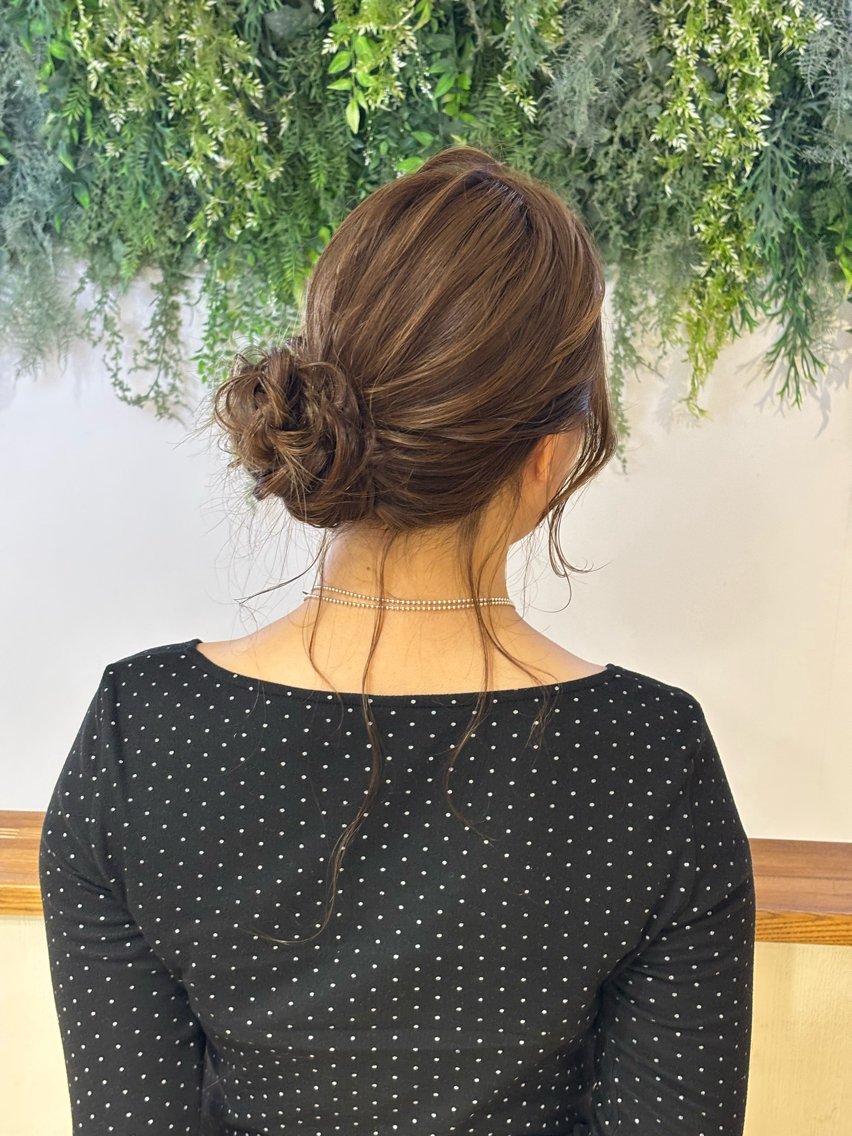ヘアアレンジ デート ヘアセット 🌟カラー特化型🌟 ヨッシー/亀戸のヘアスタイル