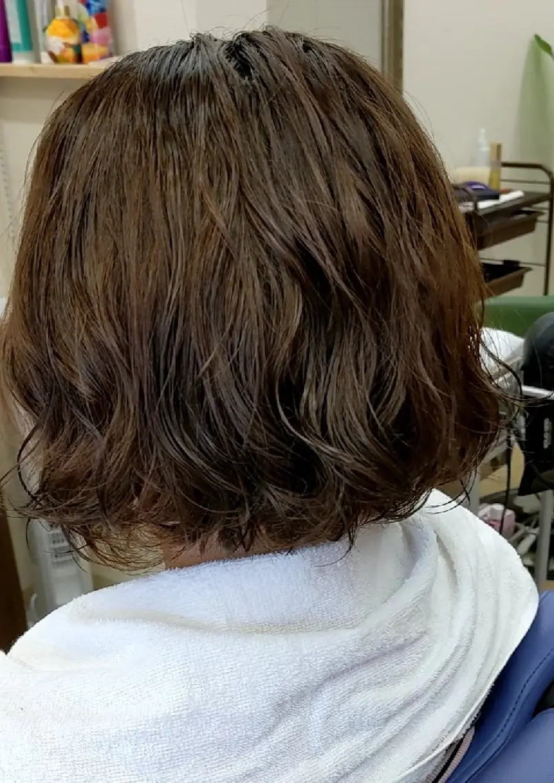 ショート パーマ ヘアアレンジ 🏝川津瑛二🧖‍♀ 極上パーマ＆カラー⭕のエステ・リラクイメージ