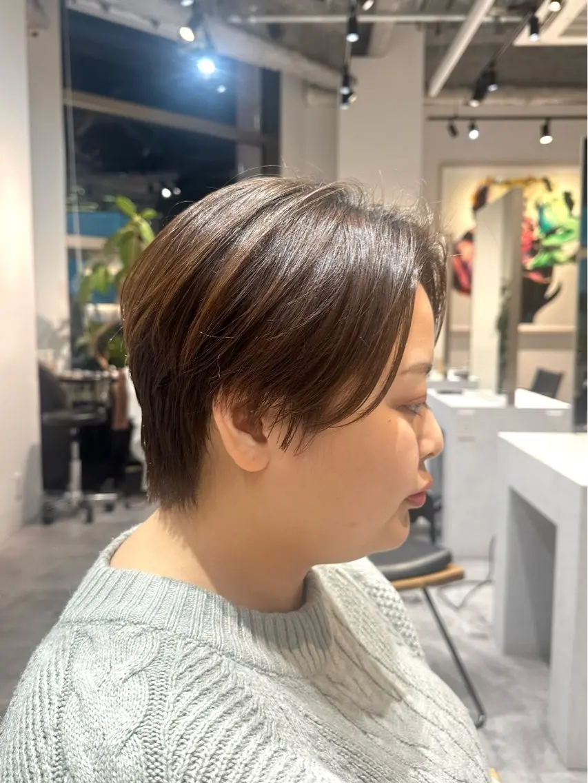 ショート ハンサムショート ショートヘア カット ショートカット🧸 ごとうさなのヘアスタイル