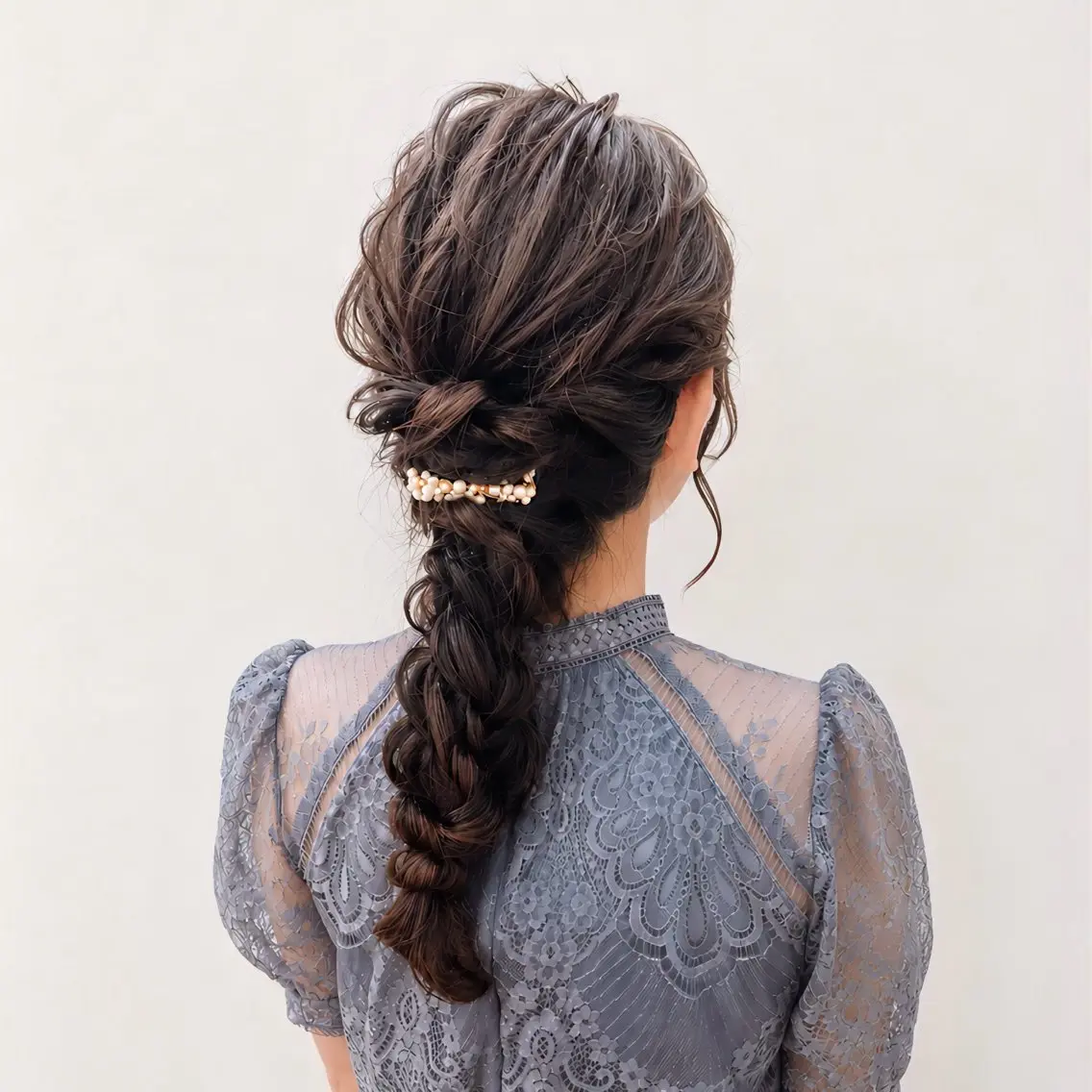 ロング ヘアアレンジ ヘアセット ⟡.·Fuka/ ヘアメ🎀暖色カラーのヘアスタイル