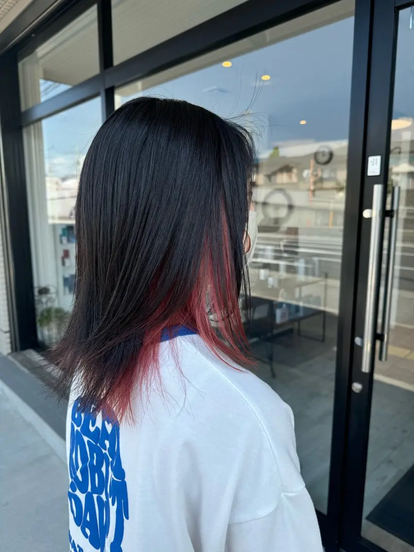 ミディアム カラー カット ヘアカラー 中垣内勇樹 【髪質改善特化】のヘアスタイル