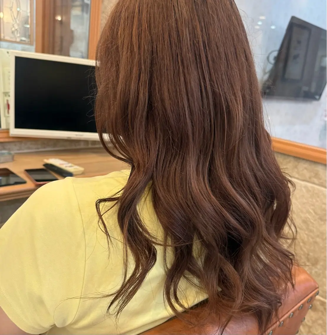 ロング カラー 井関 夢菜のヘアスタイル