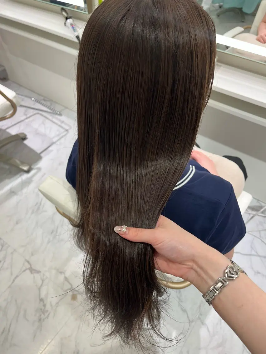 ロング カット ヘアカラー ParveMix /石田 佳澄🩶のヘアスタイル