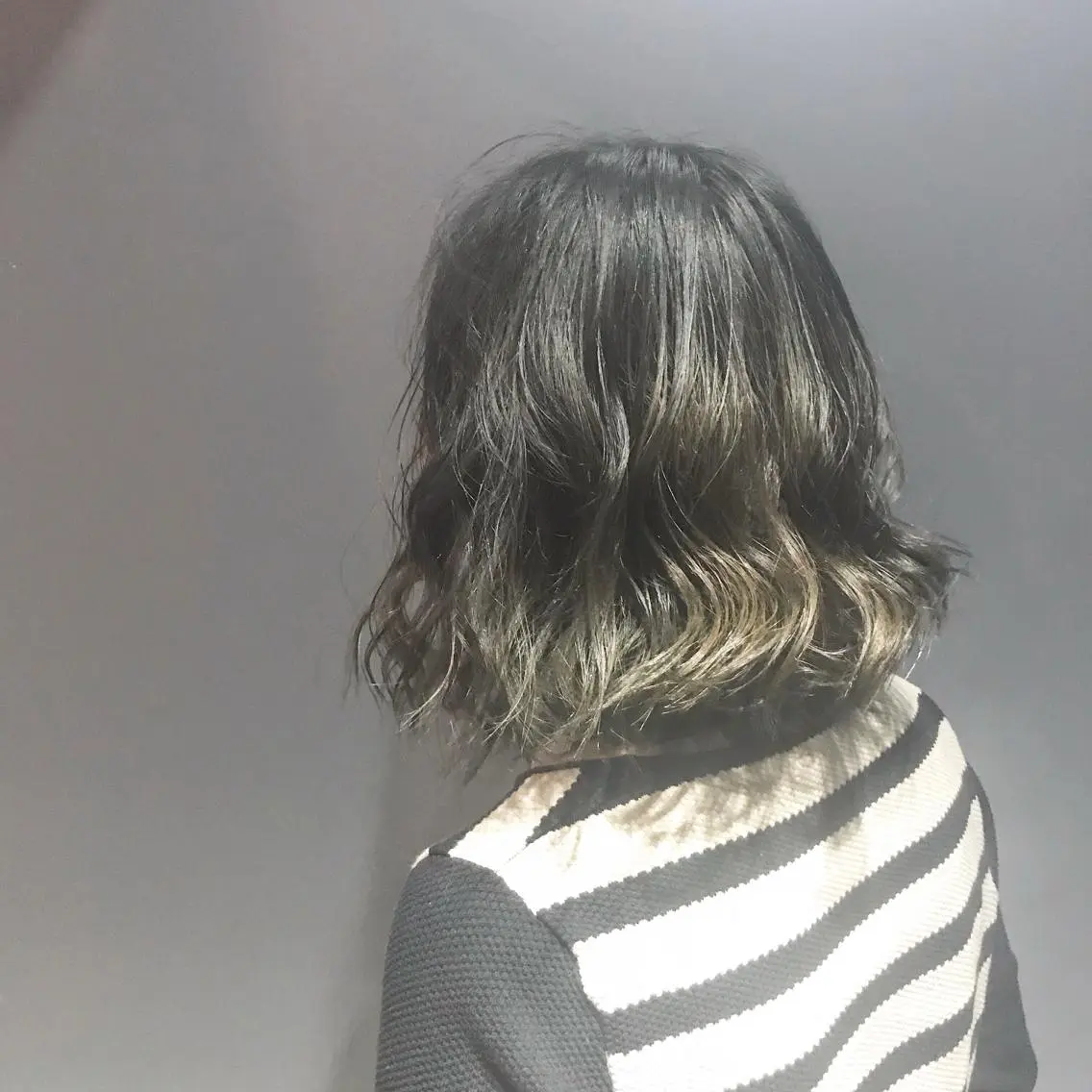 ミディアム カラー ブリーチ グラデーションカラー 縮毛矯正×髪質改善 店長　DAITOのヘアスタイル