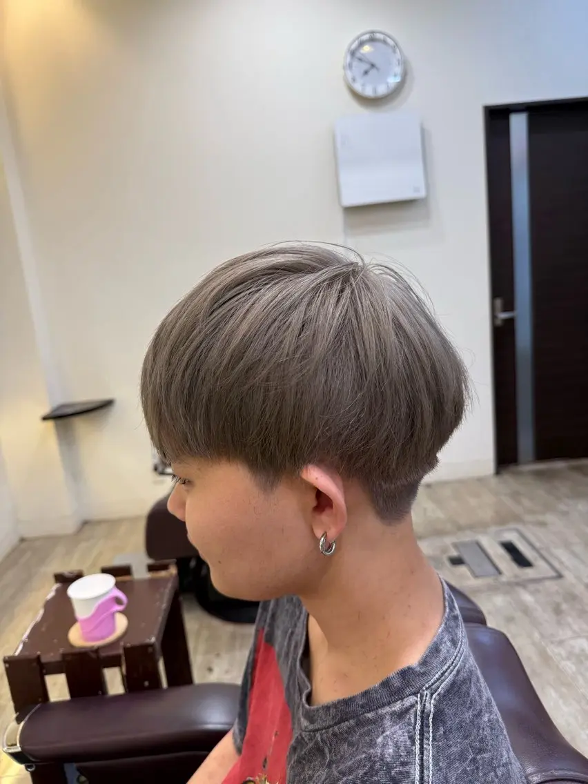 メンズカット＋ヘアカラー　ダブルカラー/ブリーチ（別料金）の写真