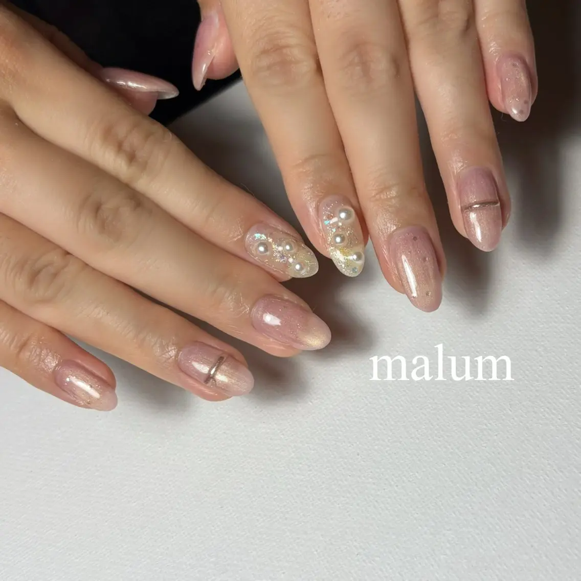 ネイル ハンドネイル malum nailのネイルデザイン