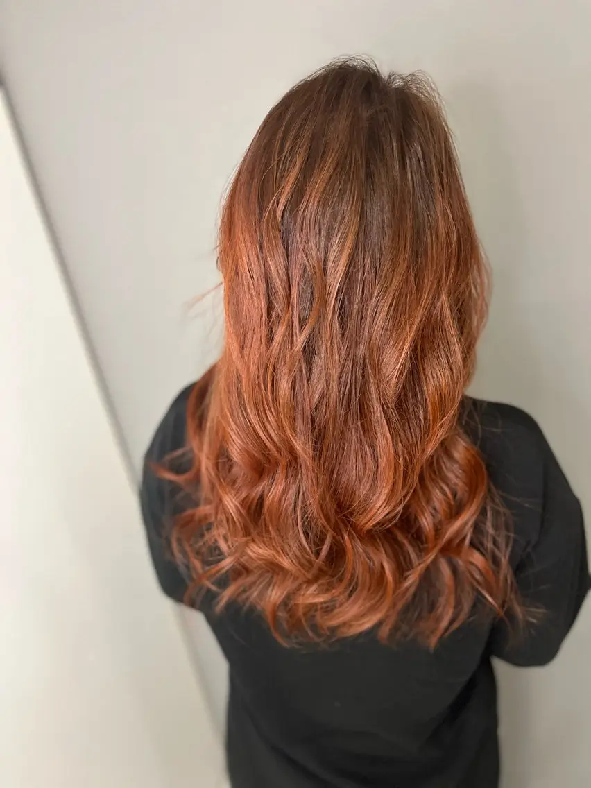 ロング カット ヘアカラー Grow by NYNY 田代 紀恵のヘアスタイル