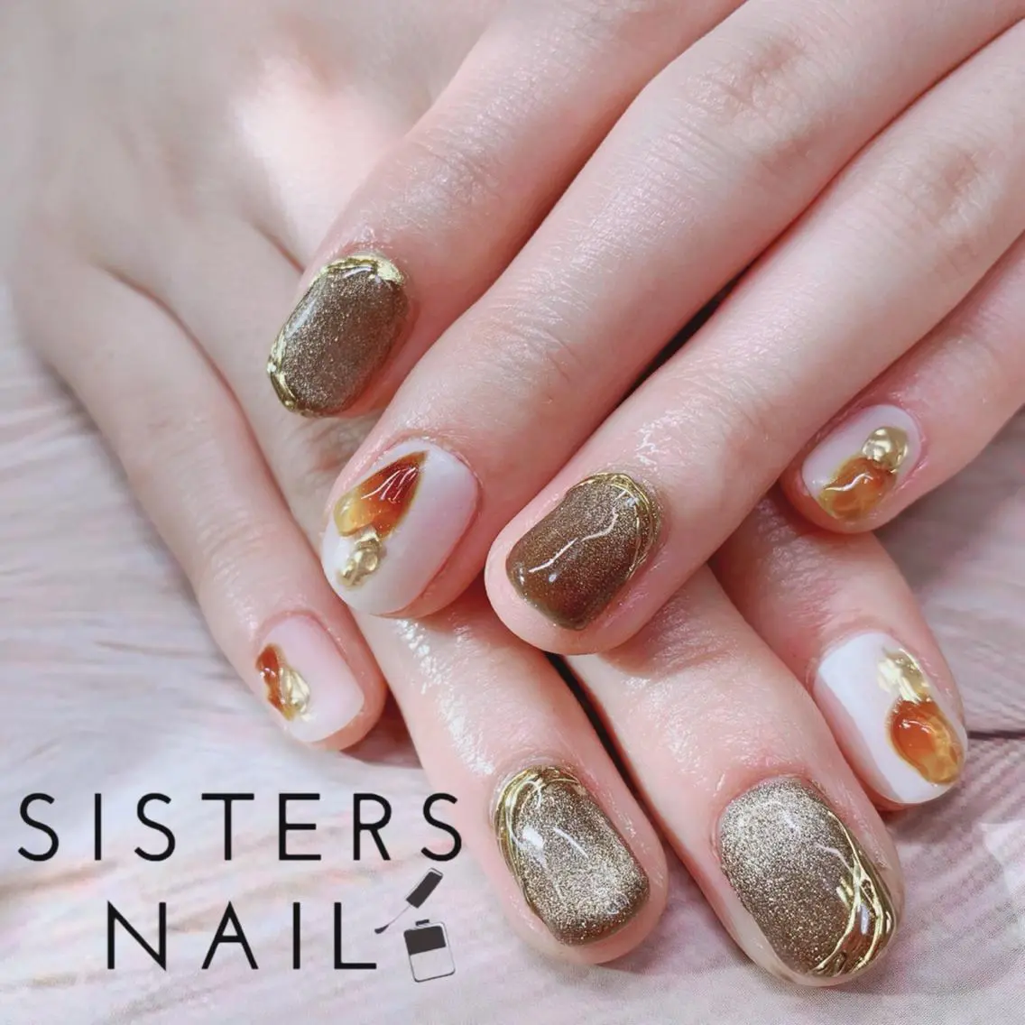 ネイル ハンドネイル ハンドケア sisters nail.fのネイルデザイン