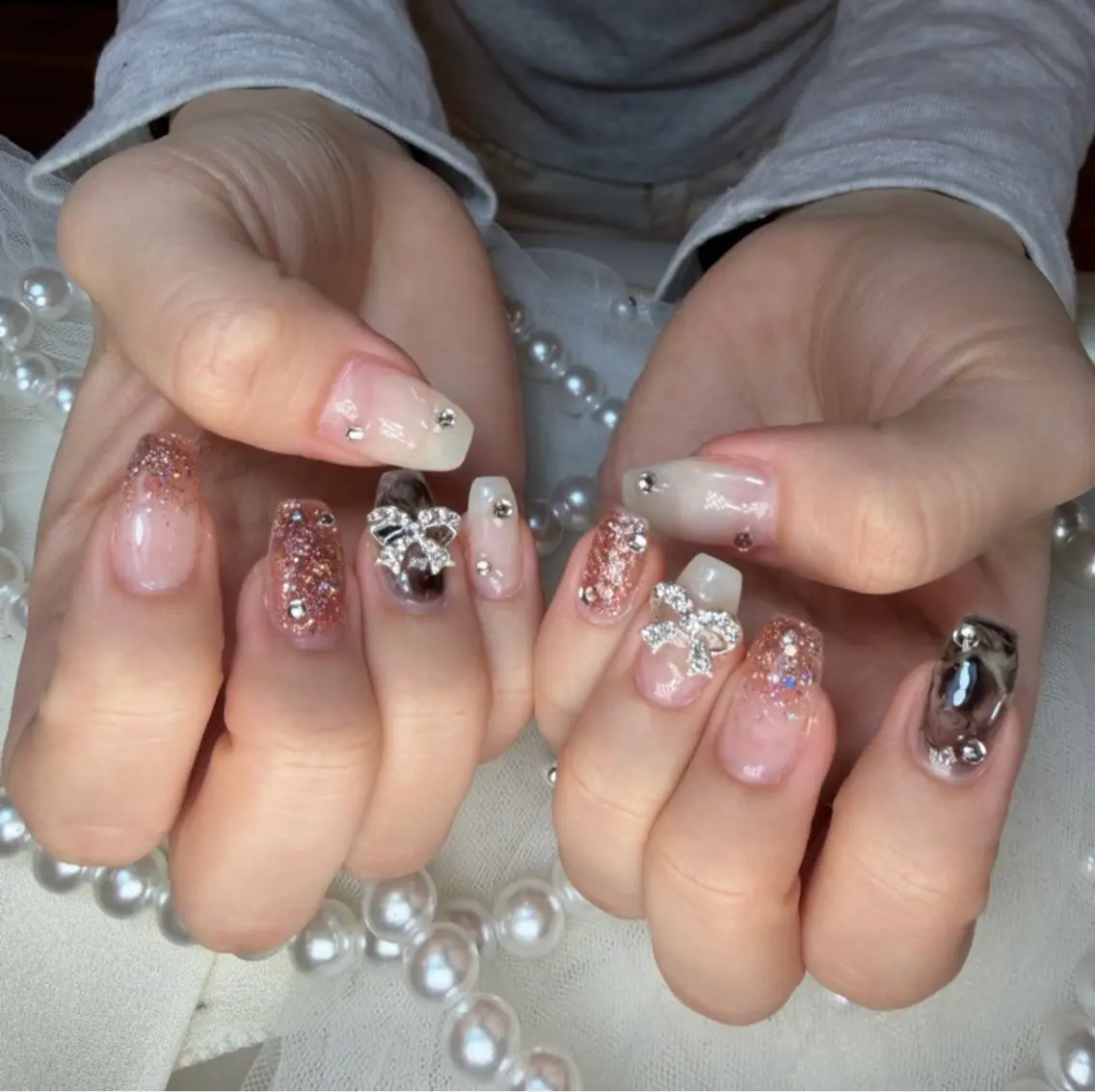 ネイル ハンドネイル WO MIAO💎のネイルデザイン