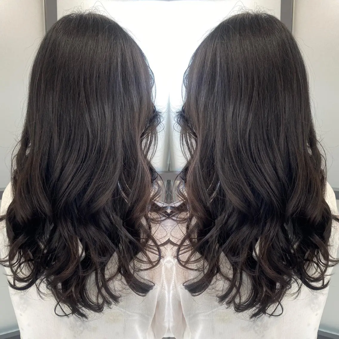 ロング カラー tocca 💜石田愛結💜のヘアスタイル
