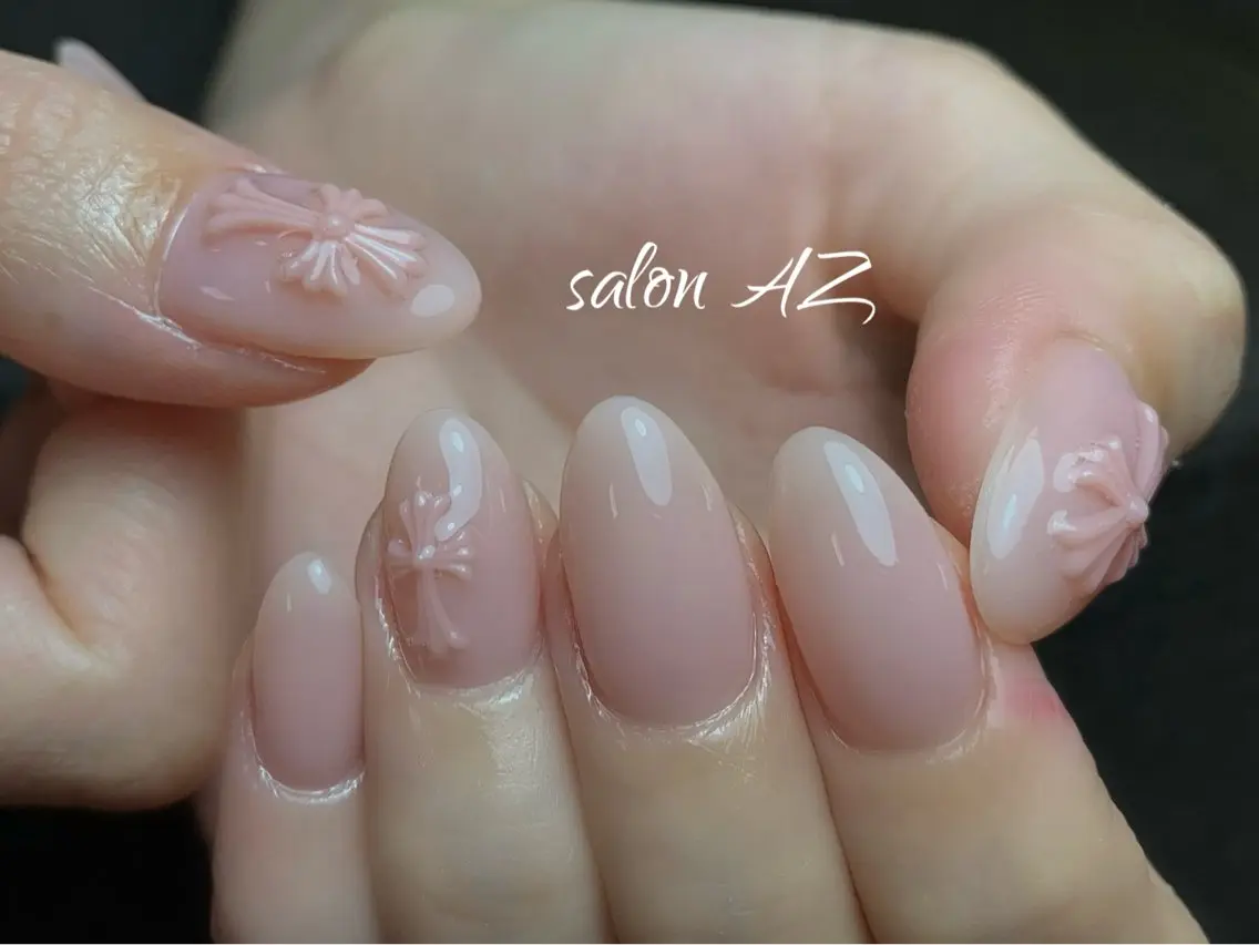 ネイル アートネイル フレンチネイル マグネットネイル ニュアンスネイル オフィスネイル ハンドネイル salon AZのネイルデザイン