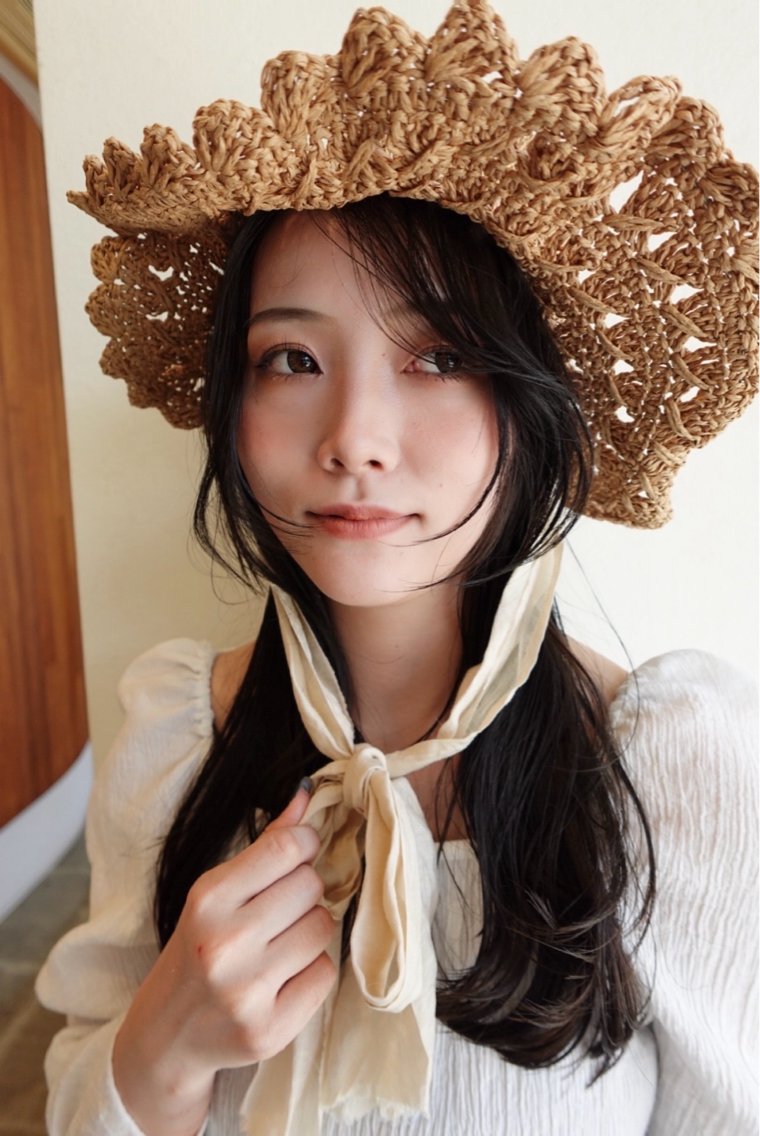 ロング カラー 顔周りカット 大村 優奈のヘアスタイル