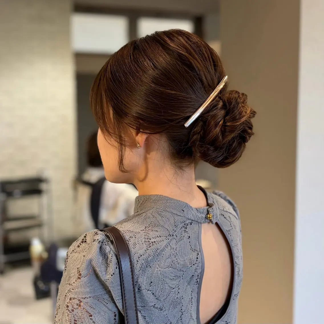 ロング ヘアセット かとう はるかのヘアスタイル