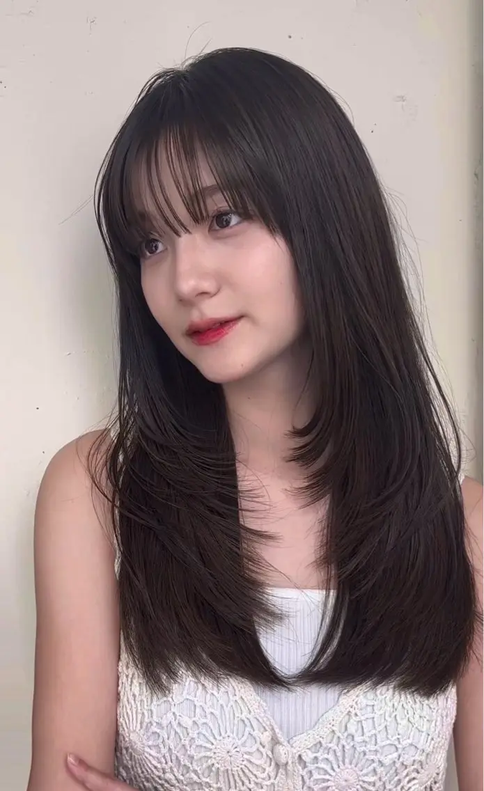 セミロング 無料カット/ ショート特化/表参道のヘアスタイル