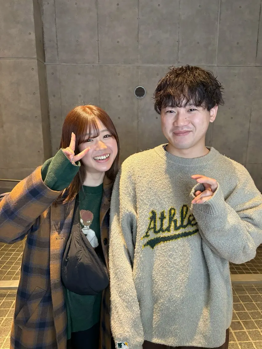 セミロング カラー パーマ メンズ カット ヘアカラー 透明感カラー/ 艶髪縮毛矯正/しほのヘアスタイル