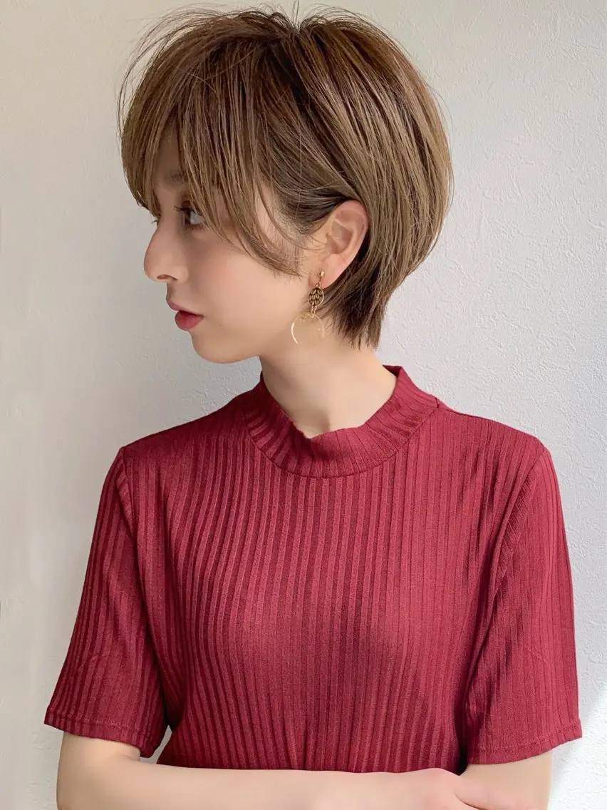 ショート 大人可愛いショート/ 似合わせ特化/‬荒砂のヘアスタイル