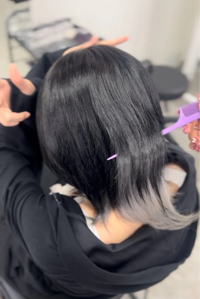 ミディアム 似合わせ艶カラー🪽 ひかる🪽のヘアスタイル