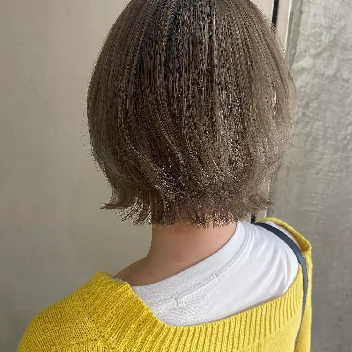 ミディアム カラー ブリーチ 清村 和音のヘアスタイル