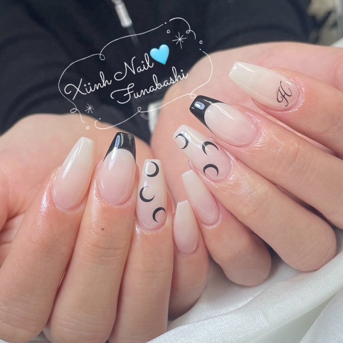 ネイル チークネイル 桜ネイル 長さ出し フットネイル ジェルネイル ハンドネイル XIINHNAIL 船橋店 馬詰ちゃんのネイルデザイン