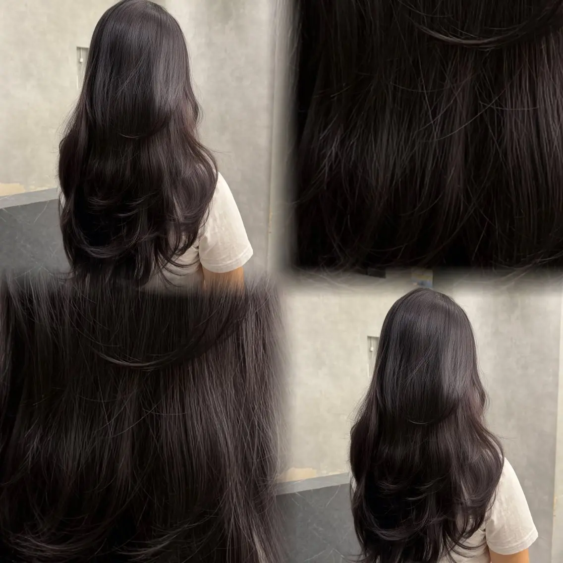 ロング レイヤーカット カット ヘアカラー トリートメント 大人レイヤー/艶髪 🥥🌴TOMONAのヘアスタイル