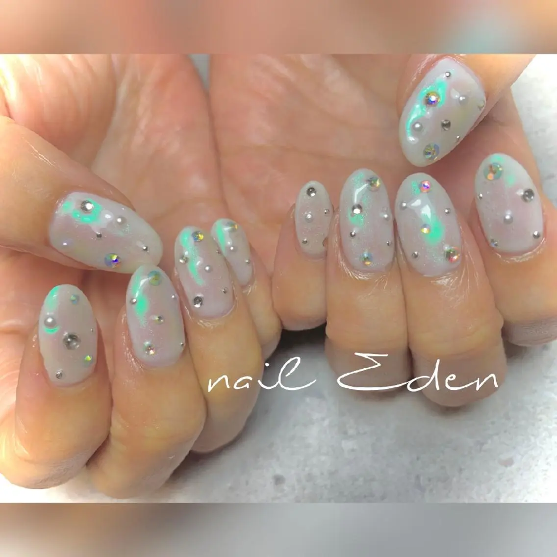 ネイル 持ち込み Eden ♾️のネイルデザイン