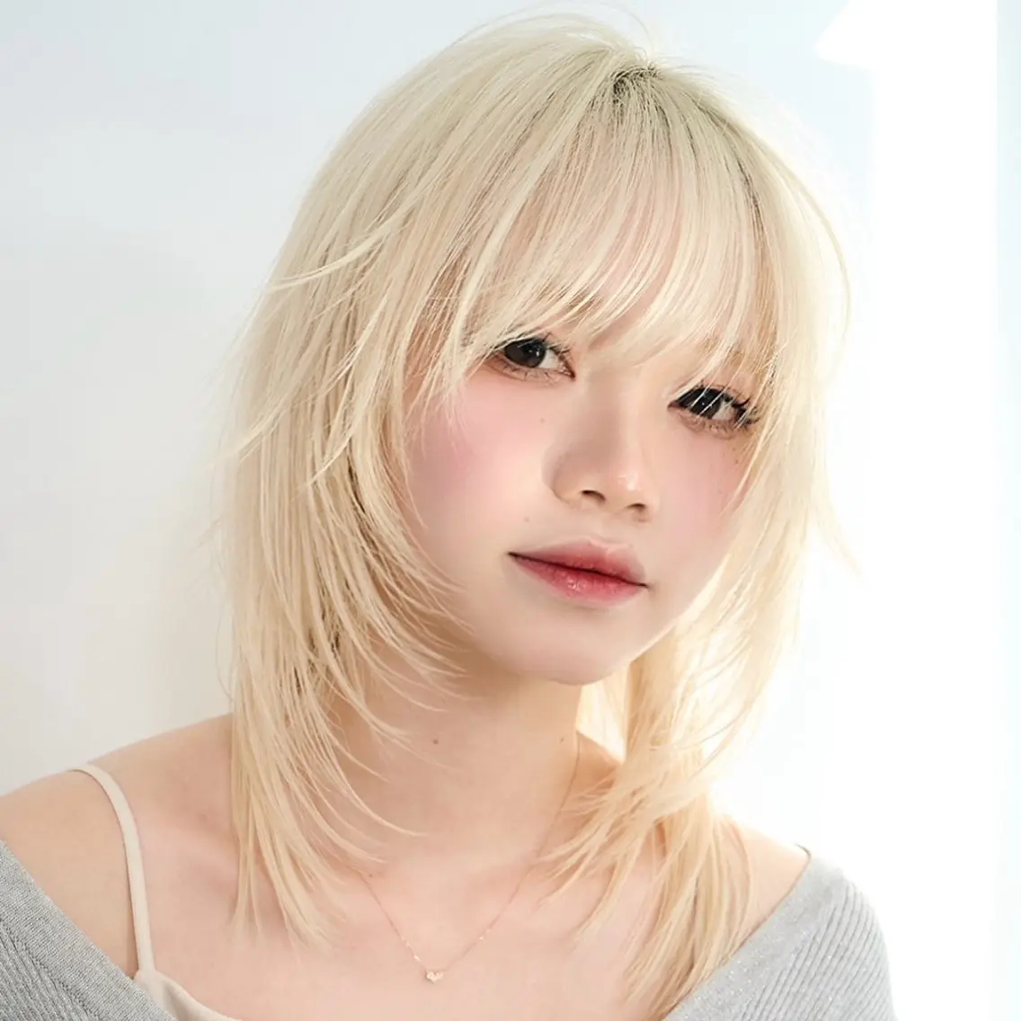🎓学割U24🎓ケアブリーチトリプルカラー🌸+カット✂️+保湿TR✨【ミニモ学割】の写真