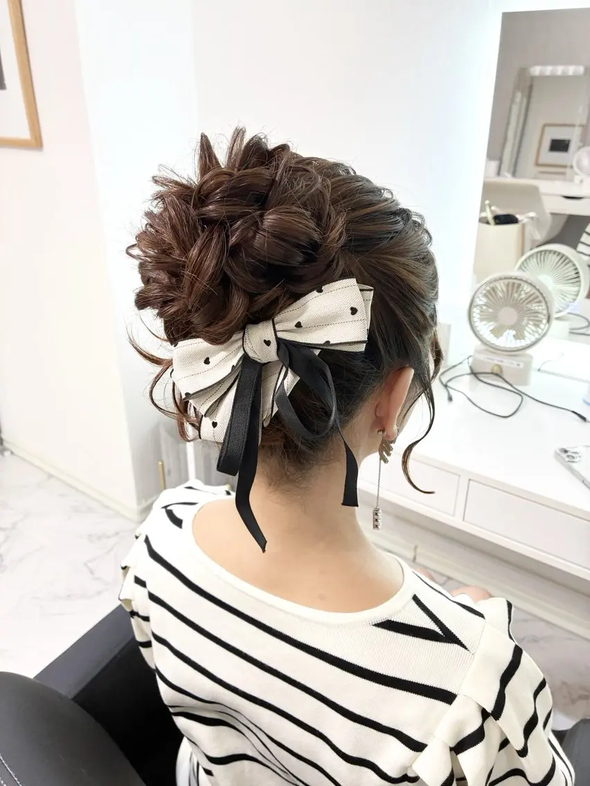 ロング ヘアアレンジ ヘアセット ヘアセット専門店 Rのその他イメージ