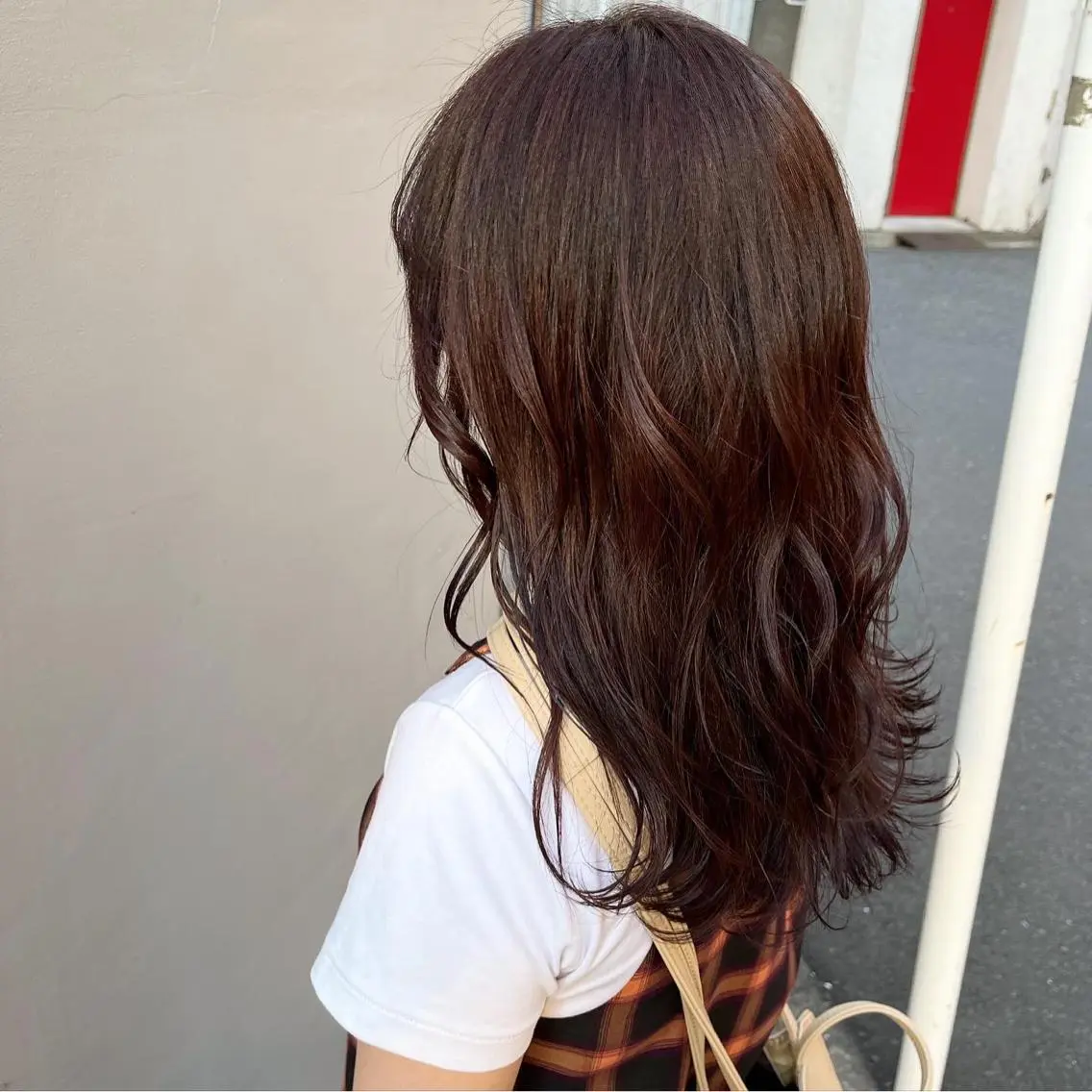 ロング カラー ツヤカラー🫧Sae ネイルモデル募集中のヘアスタイル