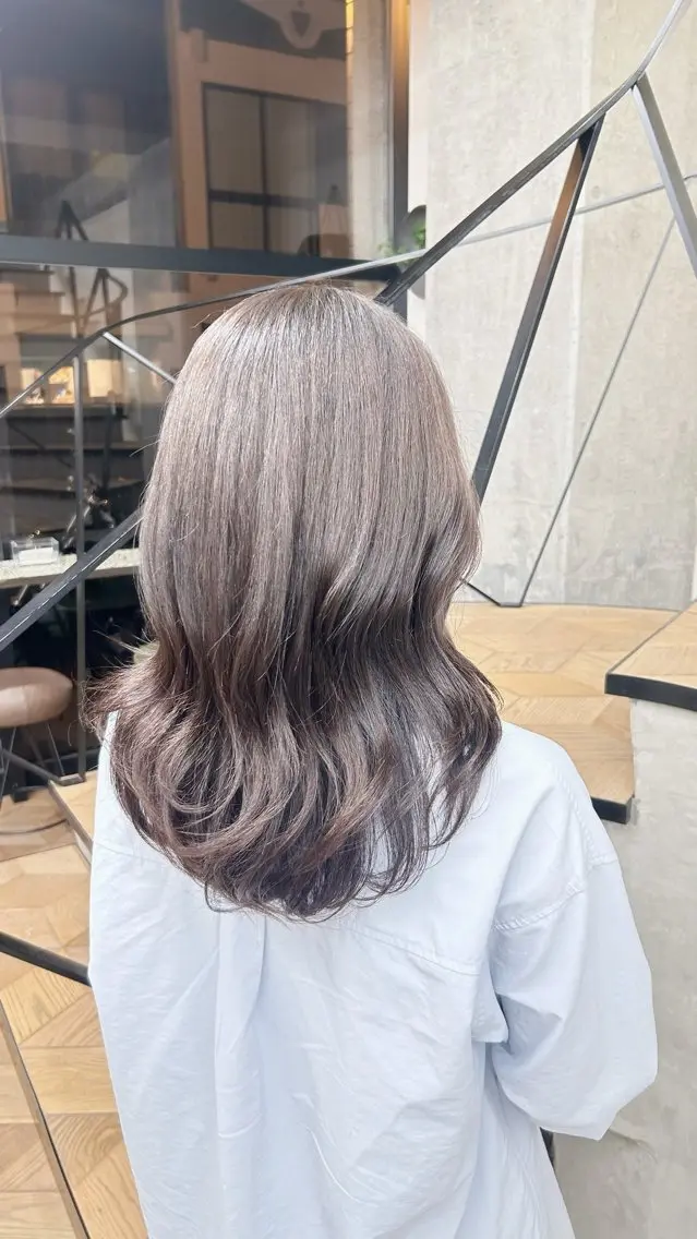 ロング ヘアカラー 東海林 一馬のヘアスタイル