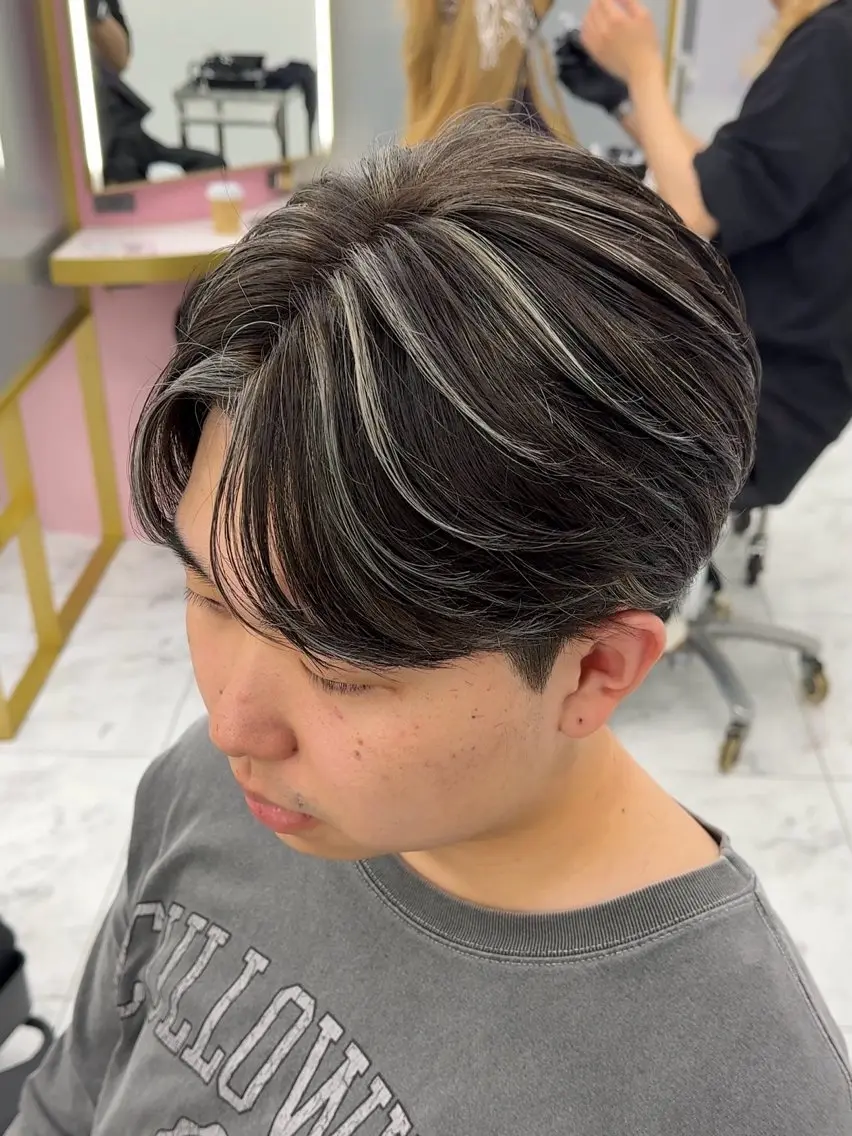 カラー メンズ メンズ特化型美容師 ‪‪★あおいのヘアスタイル