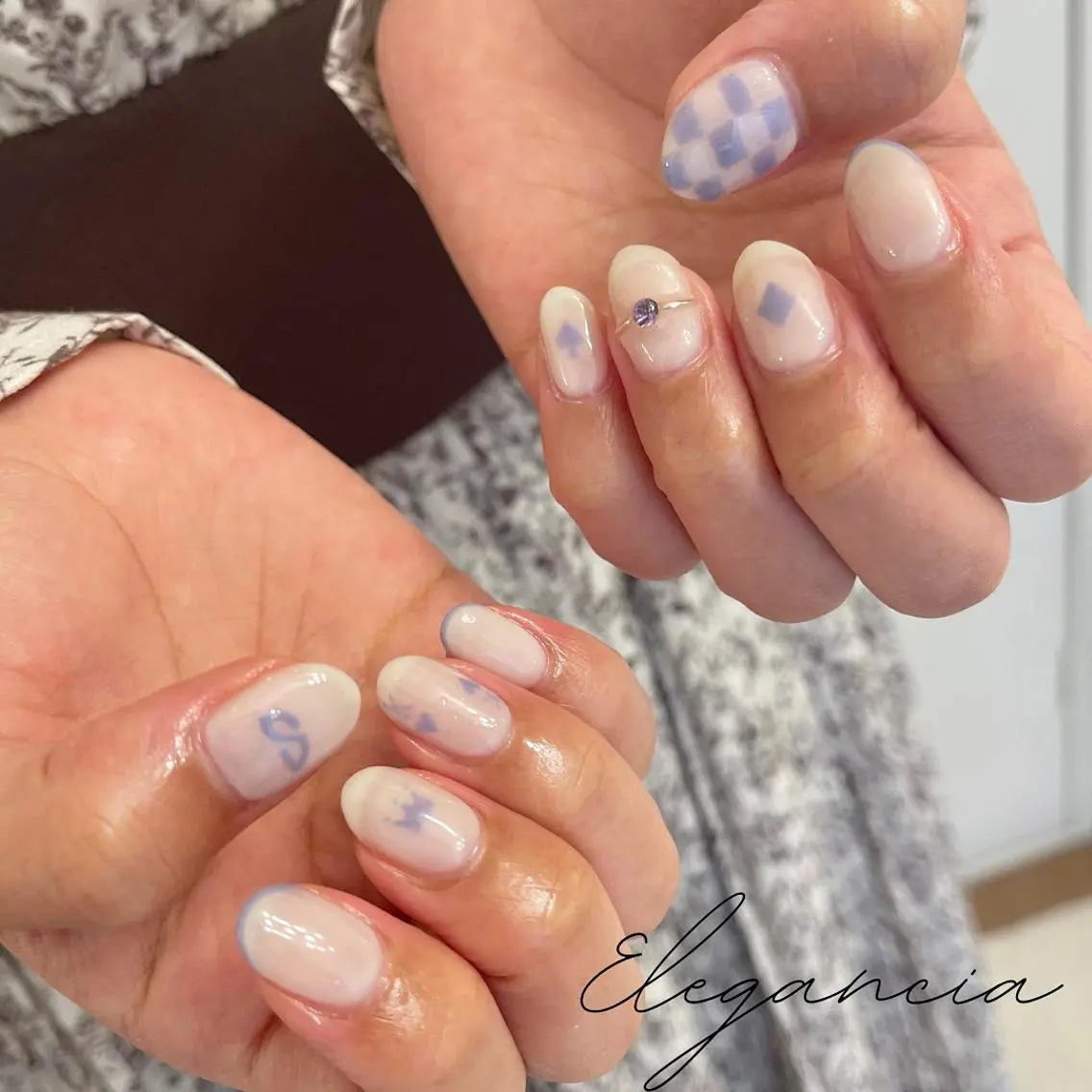 カラー ネイル ハンドネイル Elegancia. Hiromiのネイルデザイン