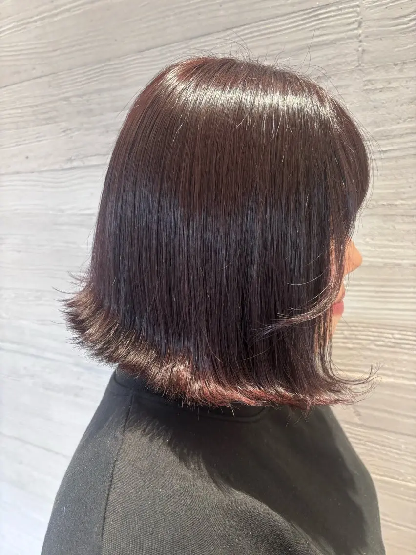 カラー ブラウンカラー レッドカラー Sayumi 🪐のヘアスタイル