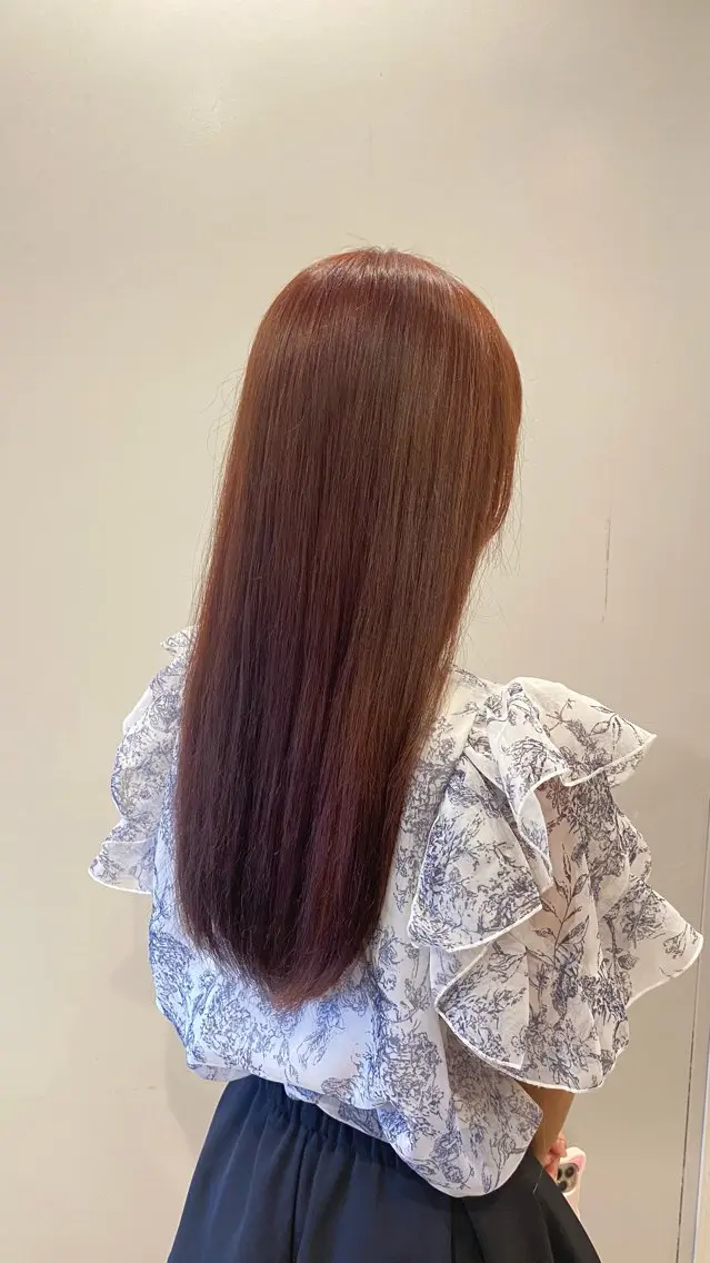 ロング 暖色 /シマダアミのヘアスタイル