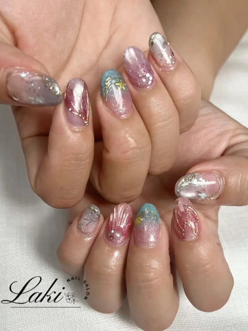 ネイル ハンドネイル Laki nailのネイルデザイン